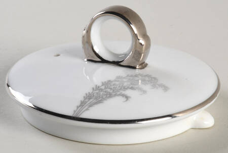 Silver Wheat Lid for Teapot