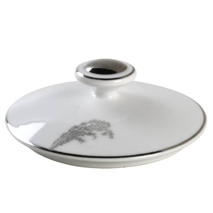 Silver Wheat Lid for Sugar Bowl