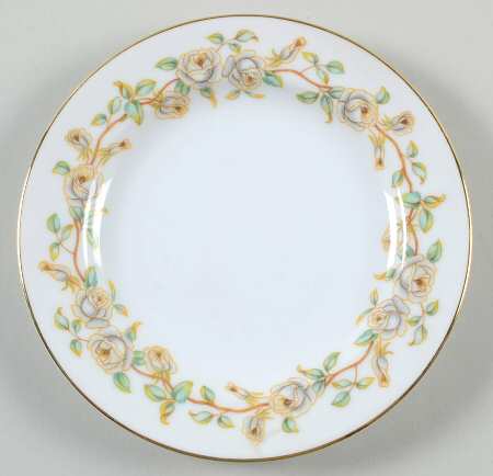 Tea Rose Bread & Butter Plate