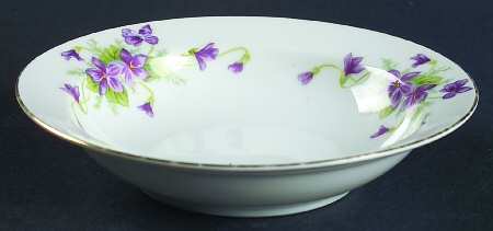 Viola Rim Fruit/Dessert (Sauce) Bowl