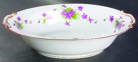 Viola 11" Oval Vegetable Bowl