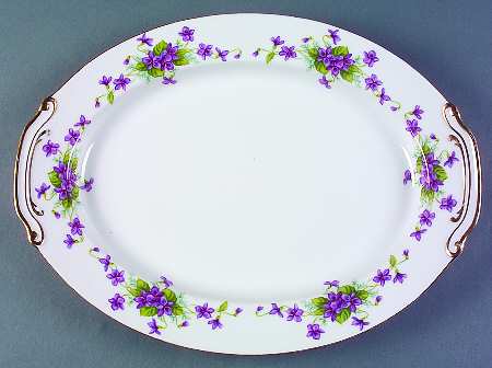 Viola 16" Oval Serving Platter
