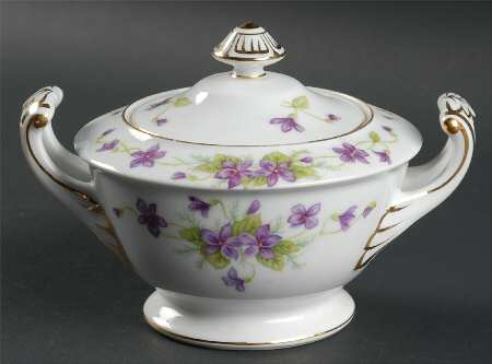 Viola Sugar Bowl & Lid