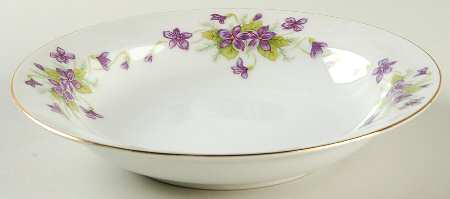 Viola Rim Soup Bowl