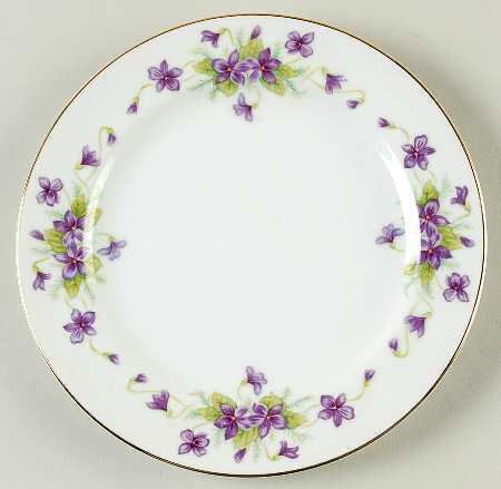 Viola Salad Plate