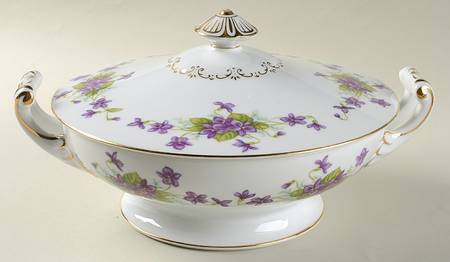 Viola 10" Round Vegetable Bowl