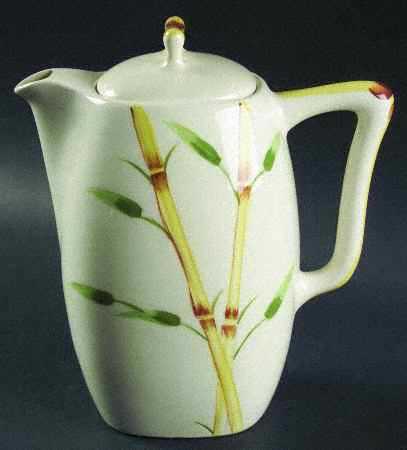 Bambu Cream Coffee Pot & Lid