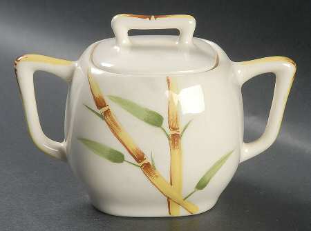 Bambu Cream Sugar Bowl & Lid
