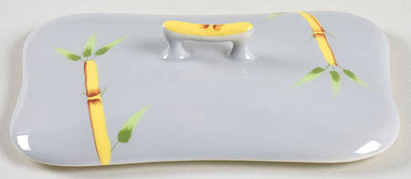 Bambu Gray Lid for Rectangular Vegetable