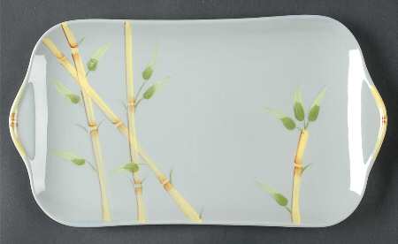 Bambu Gray Large Sandwich Tray