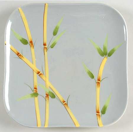 Bambu Gray Salad Plate