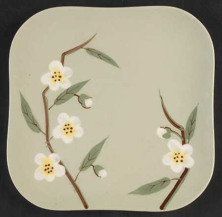 Blossom Celadon Salad Plate