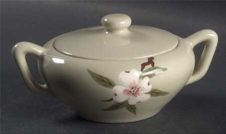 Brentwood Celadon Sugar Bowl & Lid