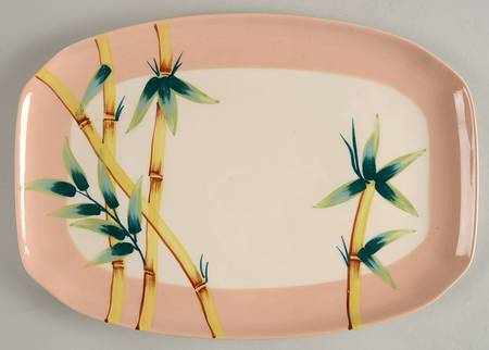 Malay Bambu 13" Oval Serving Platter