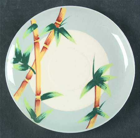 Malay Bambu Gray Saucer