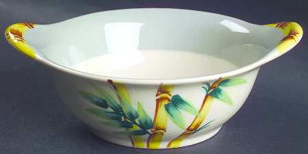 Malay Bambu Gray Lugged Cereal Bowl
