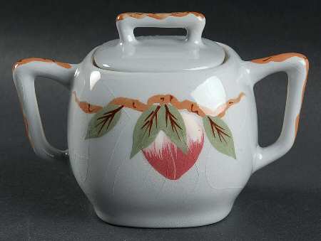 Mango Sugar Bowl & Lid