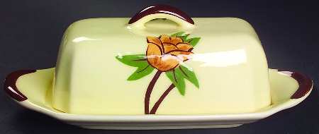 Rose Yellow 1/4 Lb Covered Butter
