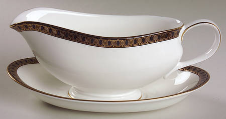 Ashworth Gravy Boat & Underplate