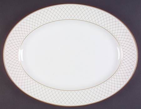 Crosshaven 15" Oval Serving Platter