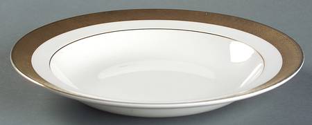 Kells Gold Large Rim Soup Bowl