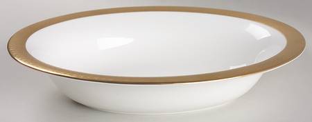 Kells Gold 9" Oval Vegetable Bowl