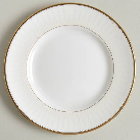 Lismore Gold Bread & Butter Plate