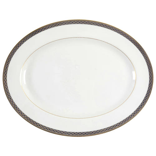 Powerscourt 15" Oval Serving Platter