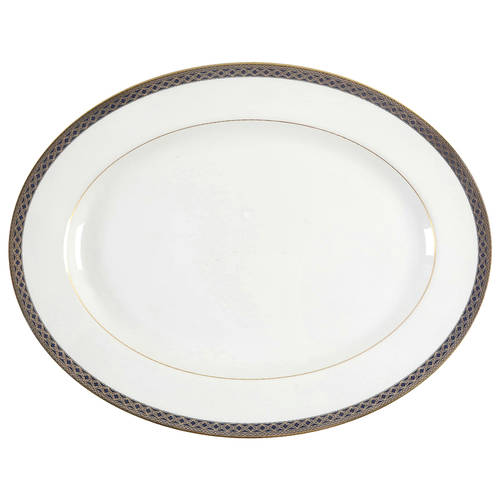Powerscourt 15" Oval Serving Platter