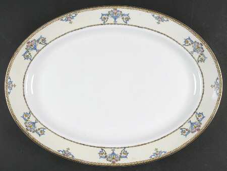 Cameo 16" Oval Serving Platter by Wheelock