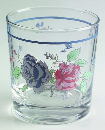 Blue Ashley 8 Oz Glassware Old Fashioned