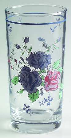 Blue Ashley 10 Oz Glassware Tumbler
