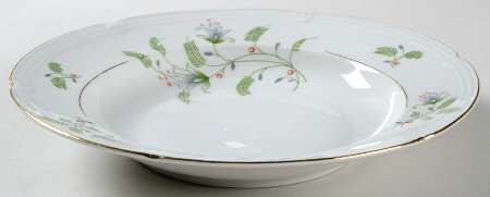 B. Fern (Scalloped) Large Rim Soup Bowl