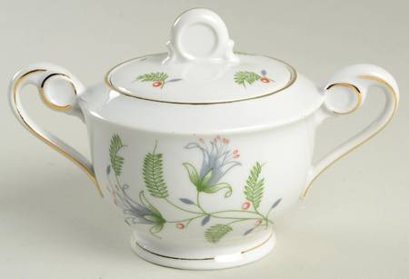 B. Fern (Smooth) Mini Sugar Bowl & Lid