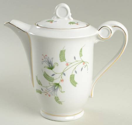 B. Fern (Smooth) Mini Coffee Pot & Lid