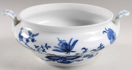 Blue Onion Round Vegetable No Lid