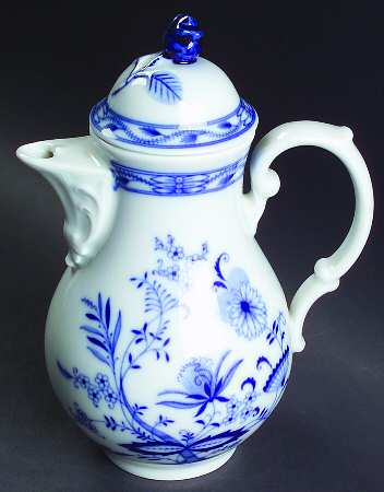 Blue Onion Mini Coffee Pot & Lid