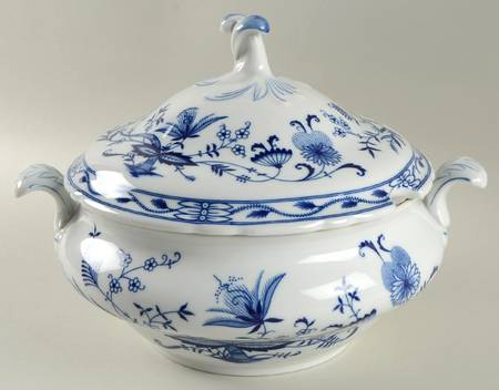 Blue Onion Tureen &  Lid
