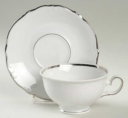 Charisma Footed Cup & Saucer Set