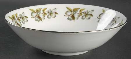 Dogwood (Scalloped, Rim) 9" Round Vegetable Bowl