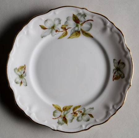 Dogwood (Scalloped, Rim) Bread & Butter Plate