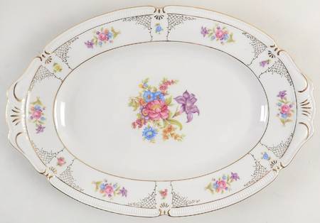 Dresd 13" Oval Serving Platter