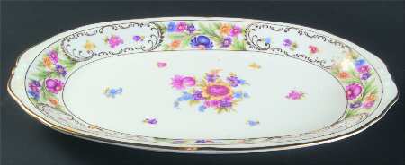 Dresden Rich 13" Oval Serving Platter