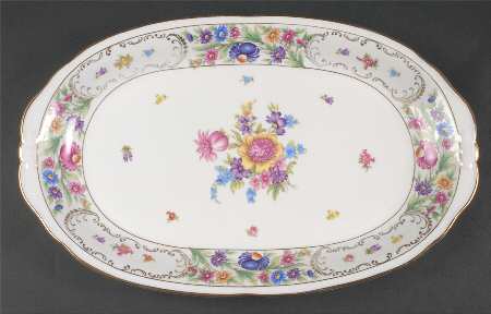 Dresden Rich 15" Oval Serving Platter