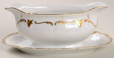 Duchess Gravy Boat with Attached Underplate