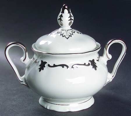 Empire Sugar Bowl & Lid