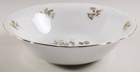 Empress (Gold Trim) 9" Round Vegetable Bowl