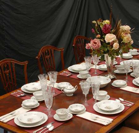 Empress (Gold Trim) 54 Piece Estate Set