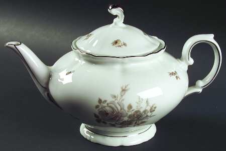 Empress (Platinum Trim) Teapot & Lid