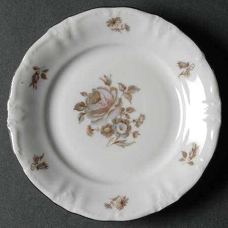 Empress (Platinum Trim) Bread & Butter Plate